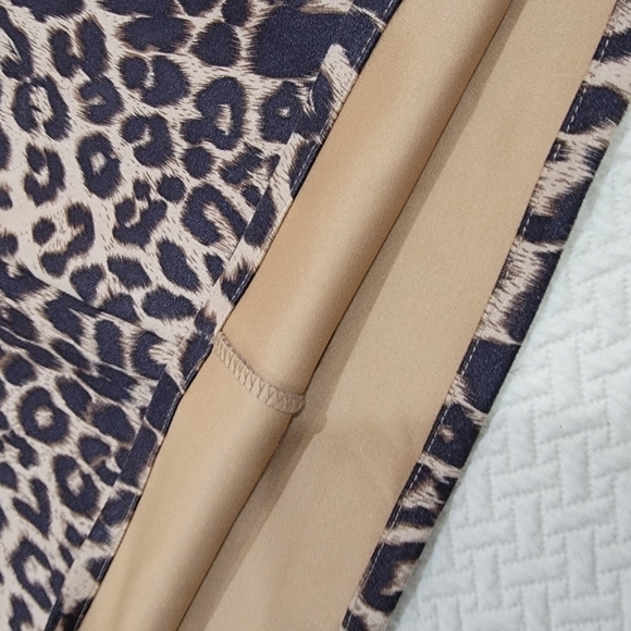 Dress Up Leopard Print Mini Skirt Size Medium - Picture 10 of 14